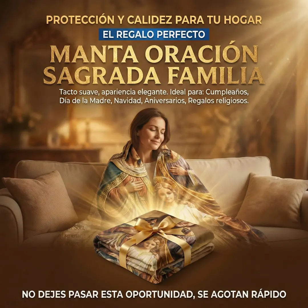 MANTA ORACIÓN SAGRADA FAMILIA