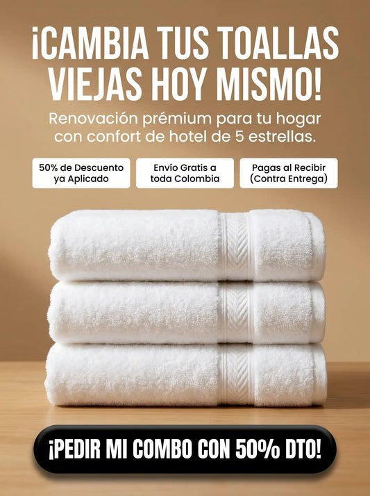 COMBOS TOALLAS PREMIUM