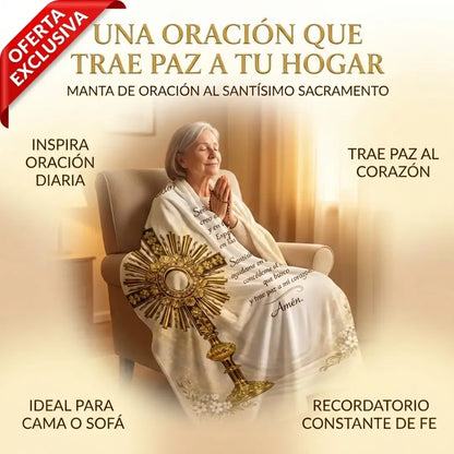 MANTA DE ORACION AL SANTISIMO SACRAMENTO